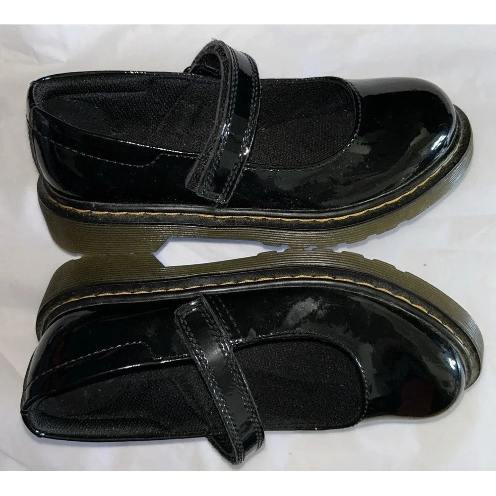 Girls Dr Martens Maccy Airwair Leather Mary Jane's Size 1 Euro 32